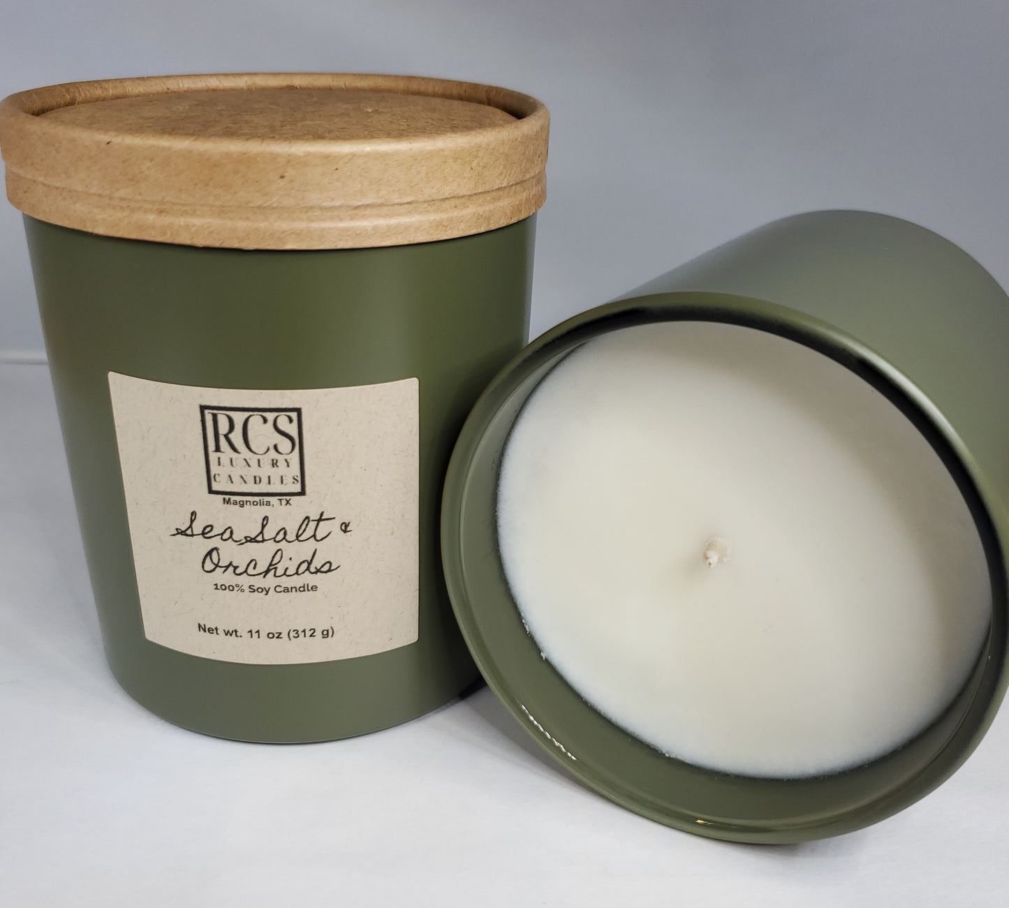 Sea Salt & Orchids Soy Candle