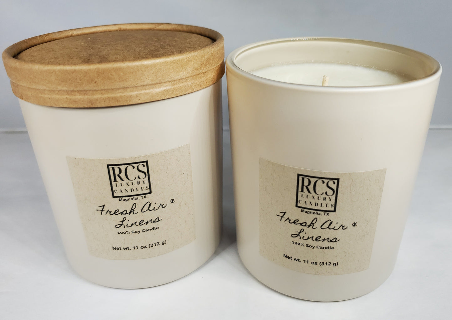 Fresh Air & Linens Soy Candle