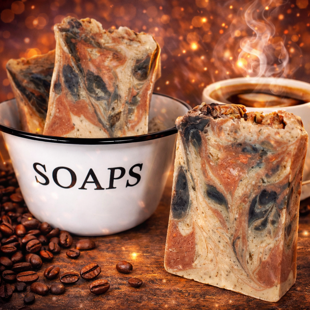 BRAZILIAN LATTE' Bar Soap - coffee soap
