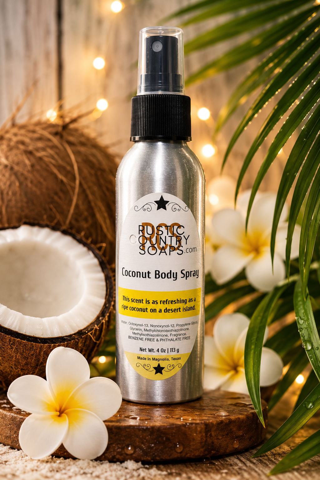 Coconut Body Spray