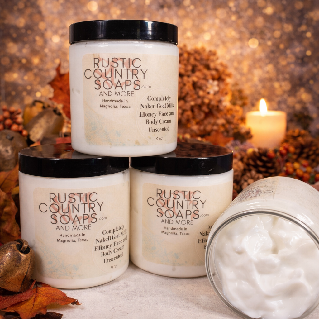 Completely Naked Goat Milk & Honey Face & Body Cream Unscented