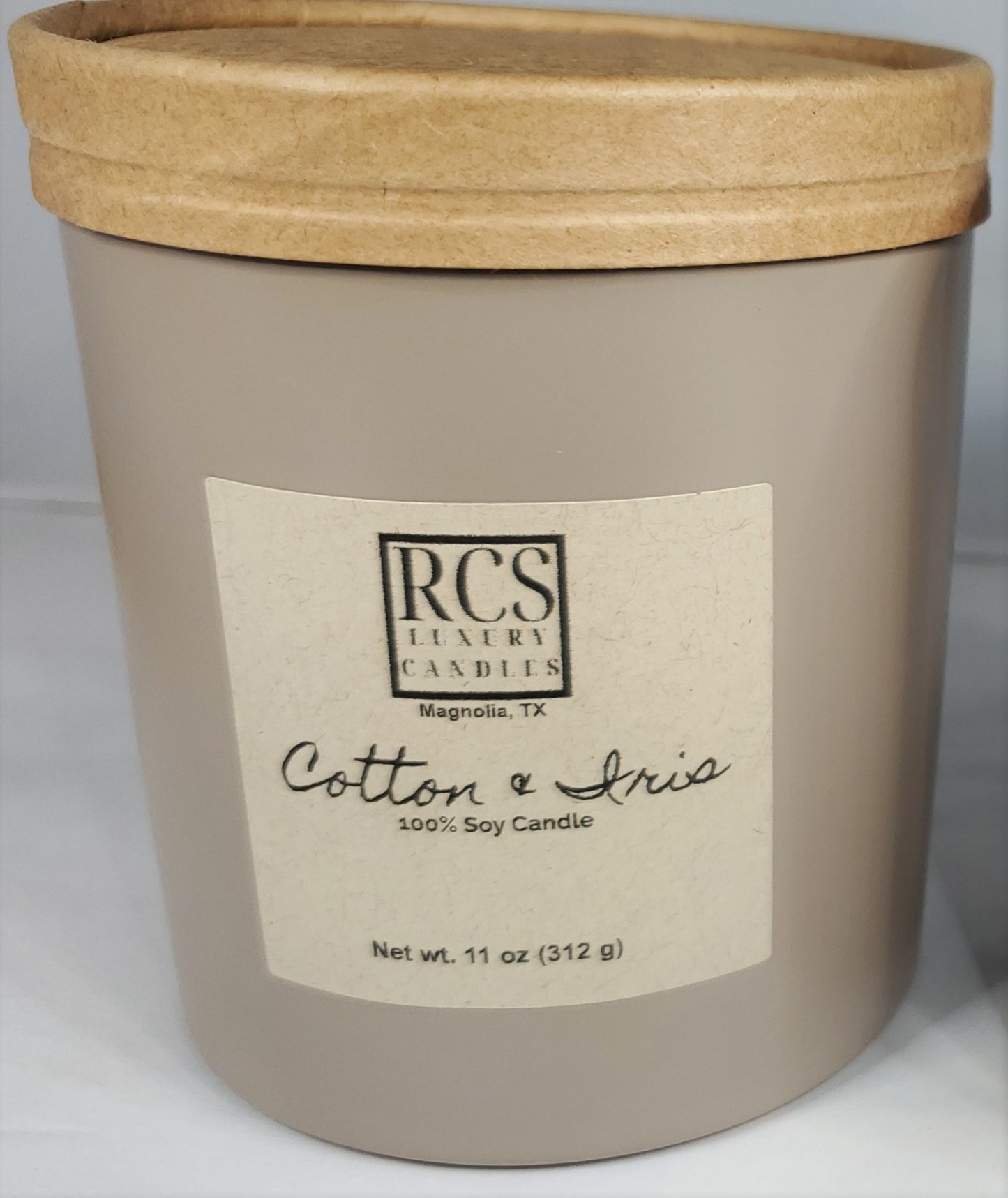 Cotton & Iris Soy Candle