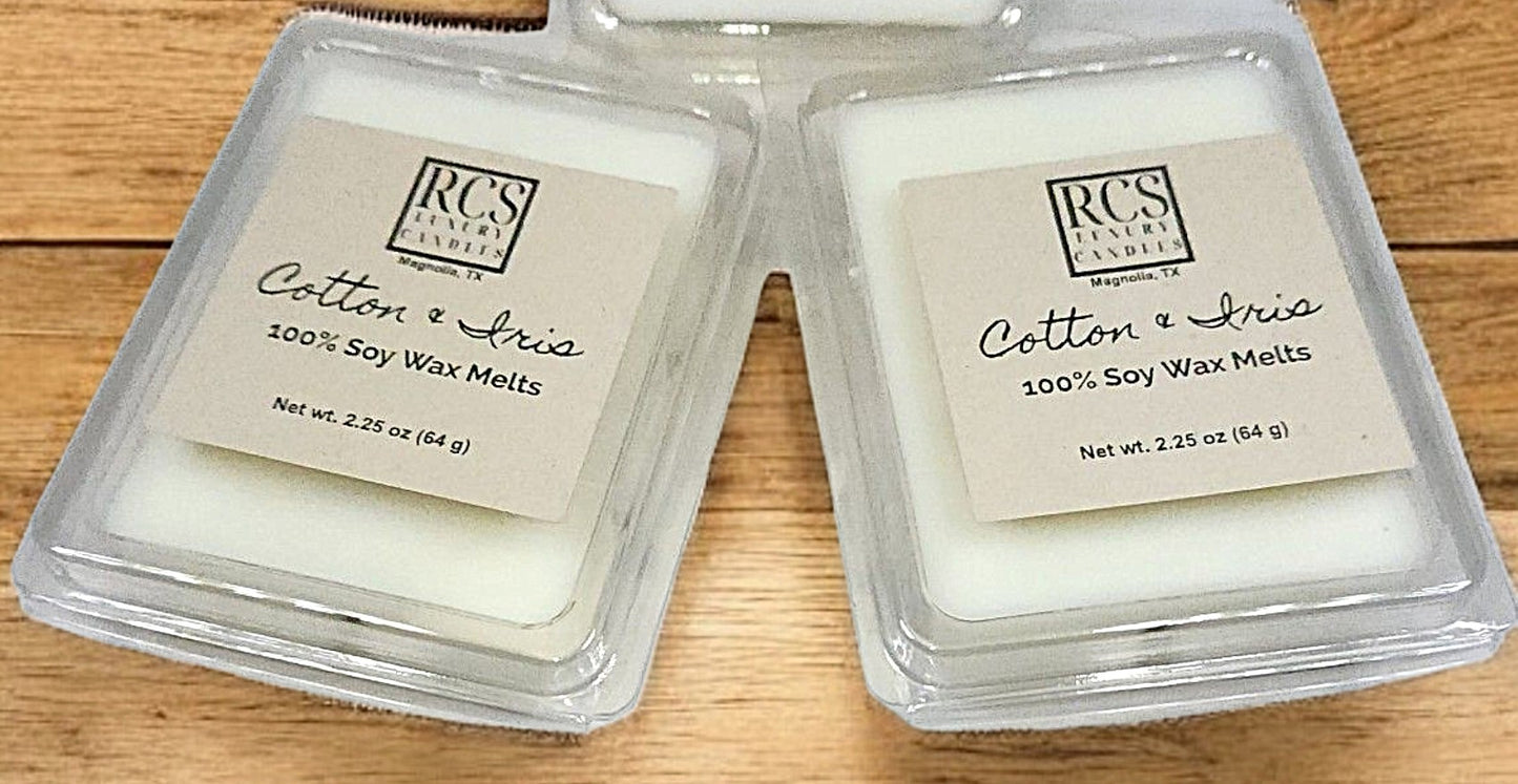 Cotton & Iris Wax Melts