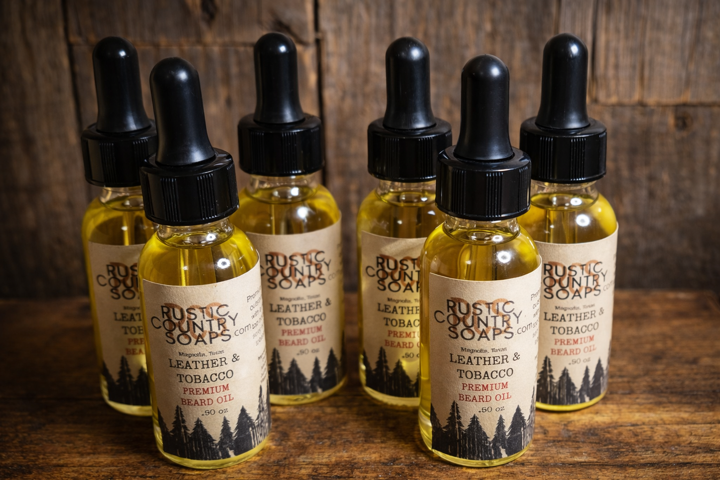 Leather & Tobacco Beard Oil