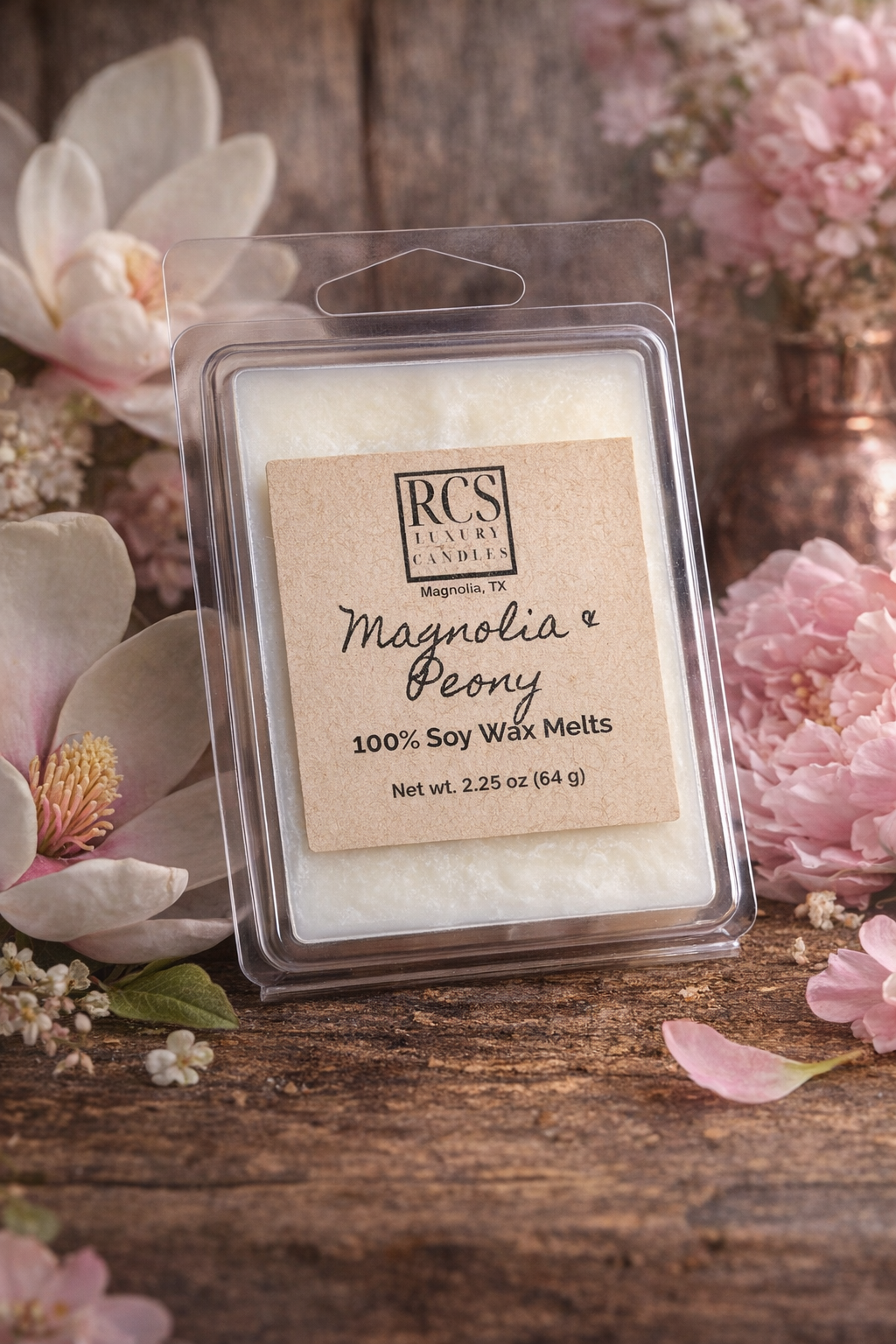 Magnolia & Peony Wax Melts