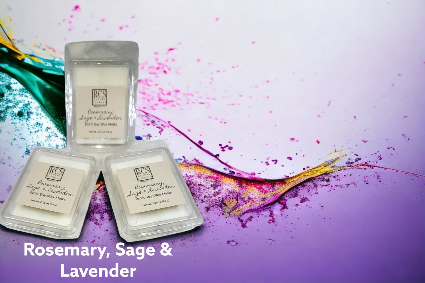 Rosemary, Sage & Lavender Wax Melts
