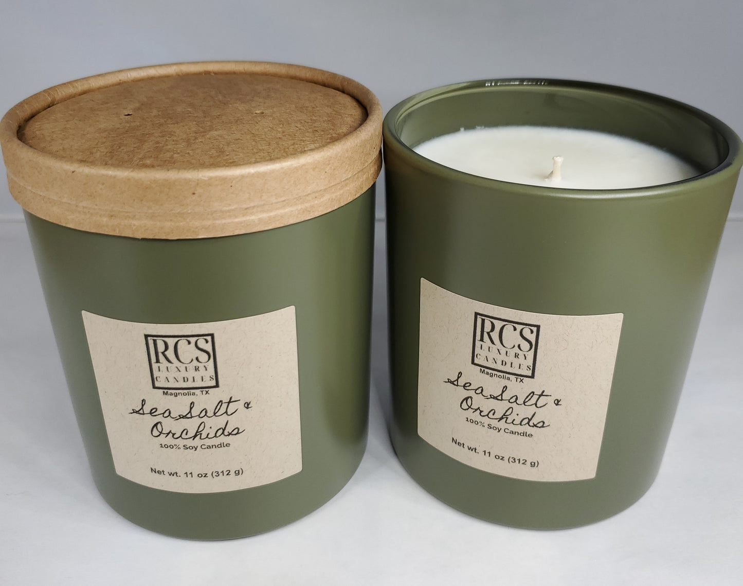 Sea Salt & Orchids Soy Candle