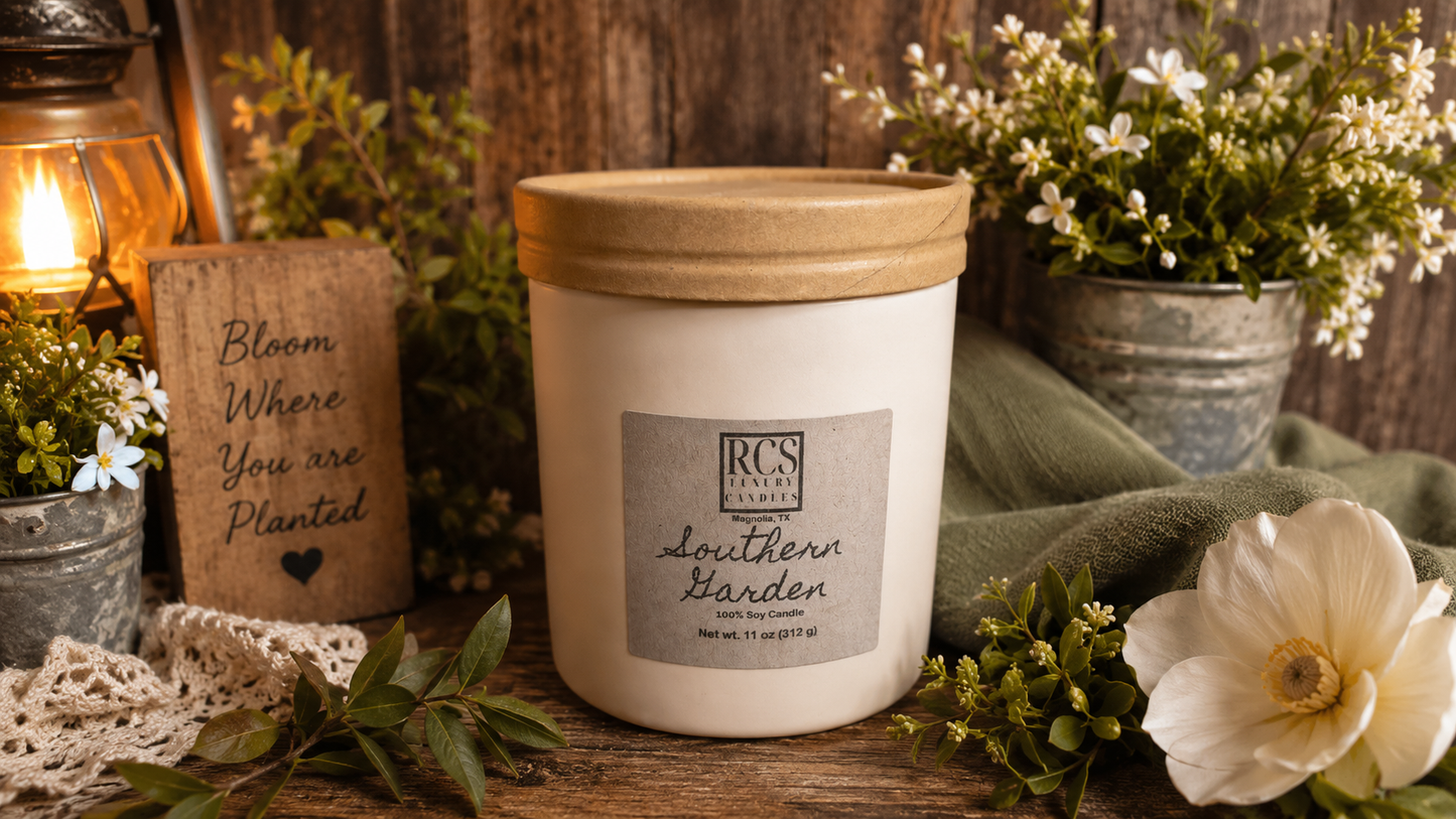 Southern Garden Soy Candle