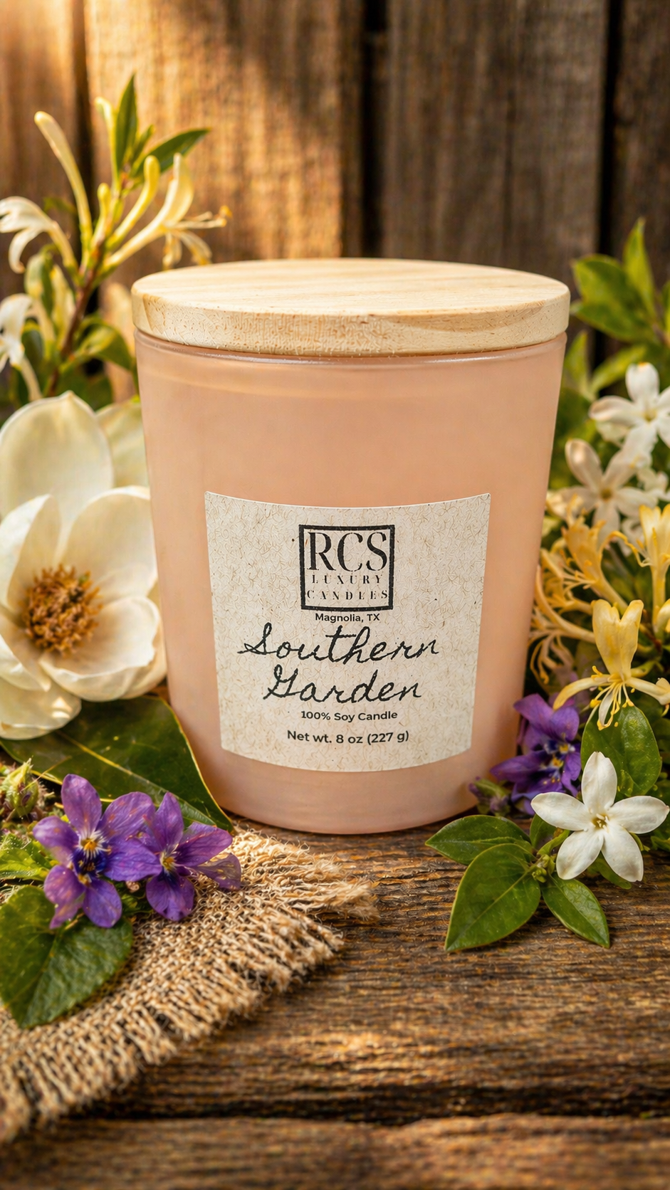 Southern Garden Soy Candle 8 oz