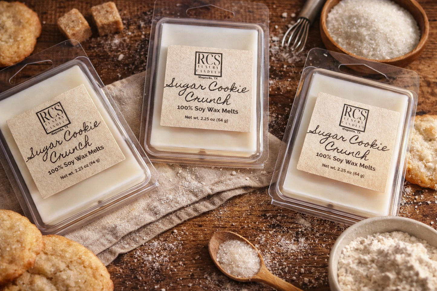 Sugar Cookie Crunch Wax Melts