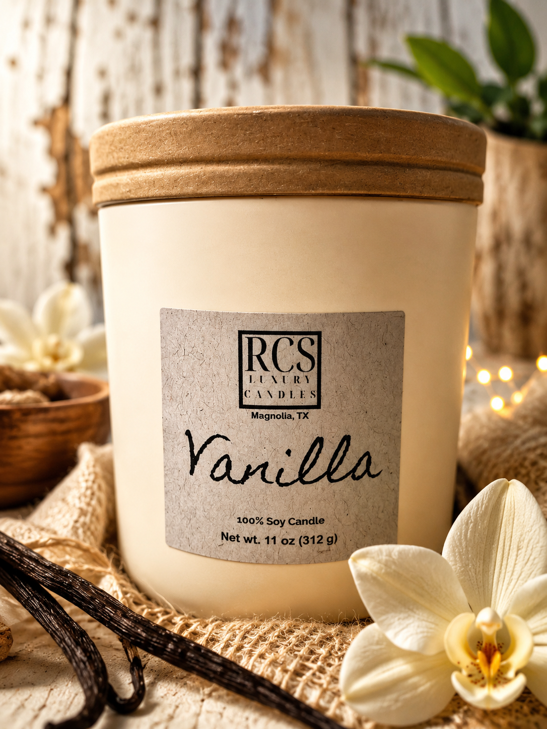 Vanilla Soy Candle 11 oz