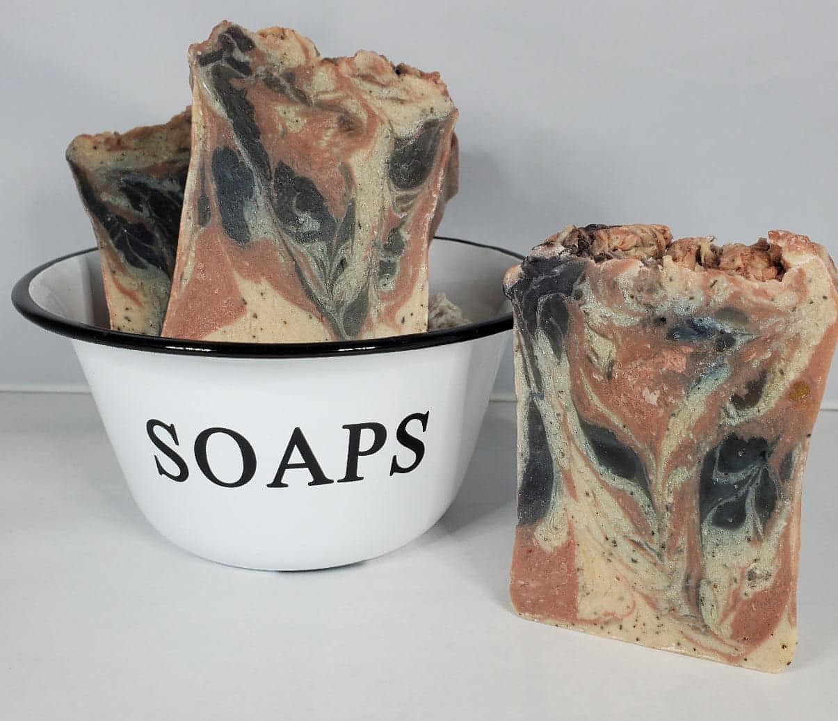 BRAZILIAN LATTE' - coffee soap - Rustic Country Soaps & More