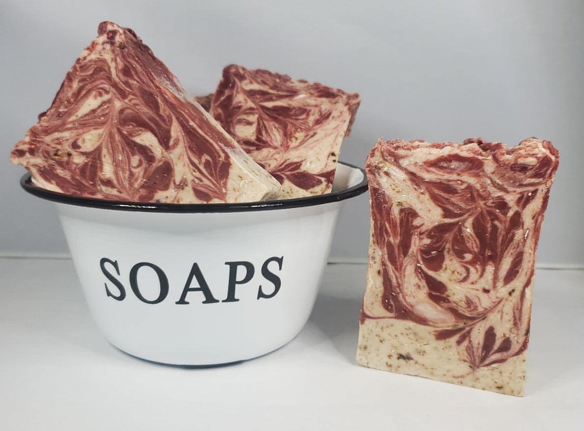 MAGNOLIA - with colloidal oats & flower buds - Rustic Country Soaps & More