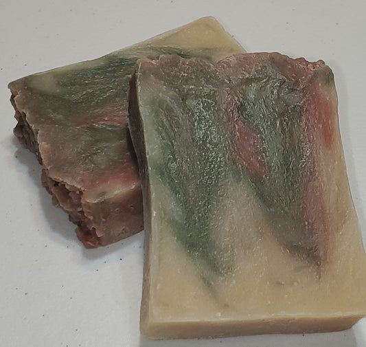 AKASHA MINT Bar Soap - 100% coconut oil