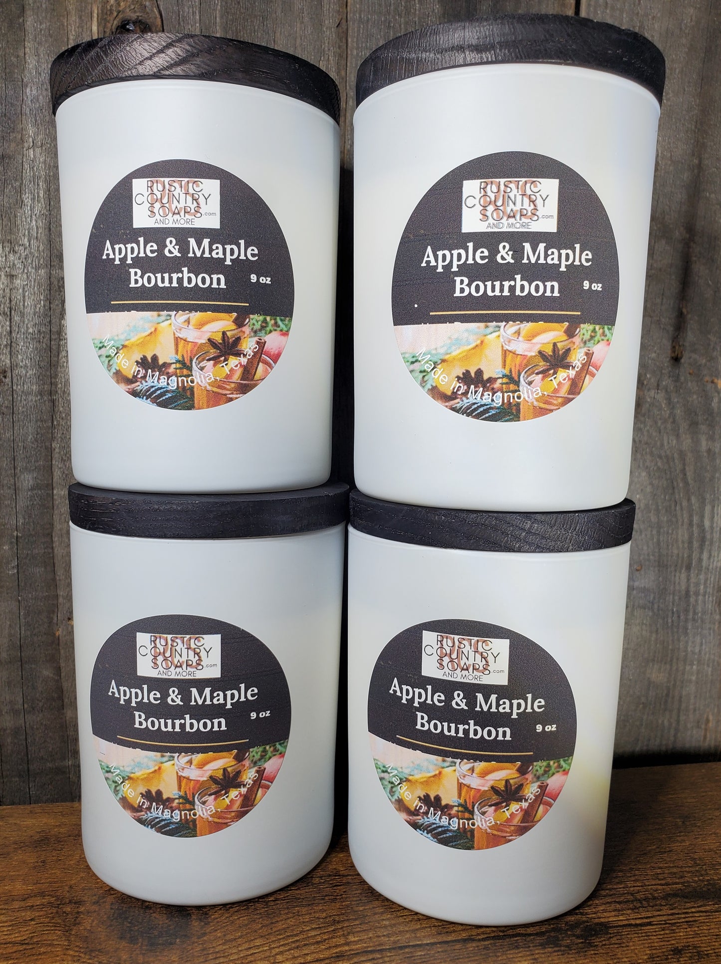 Apple & Maple Bourbon Soy Candle