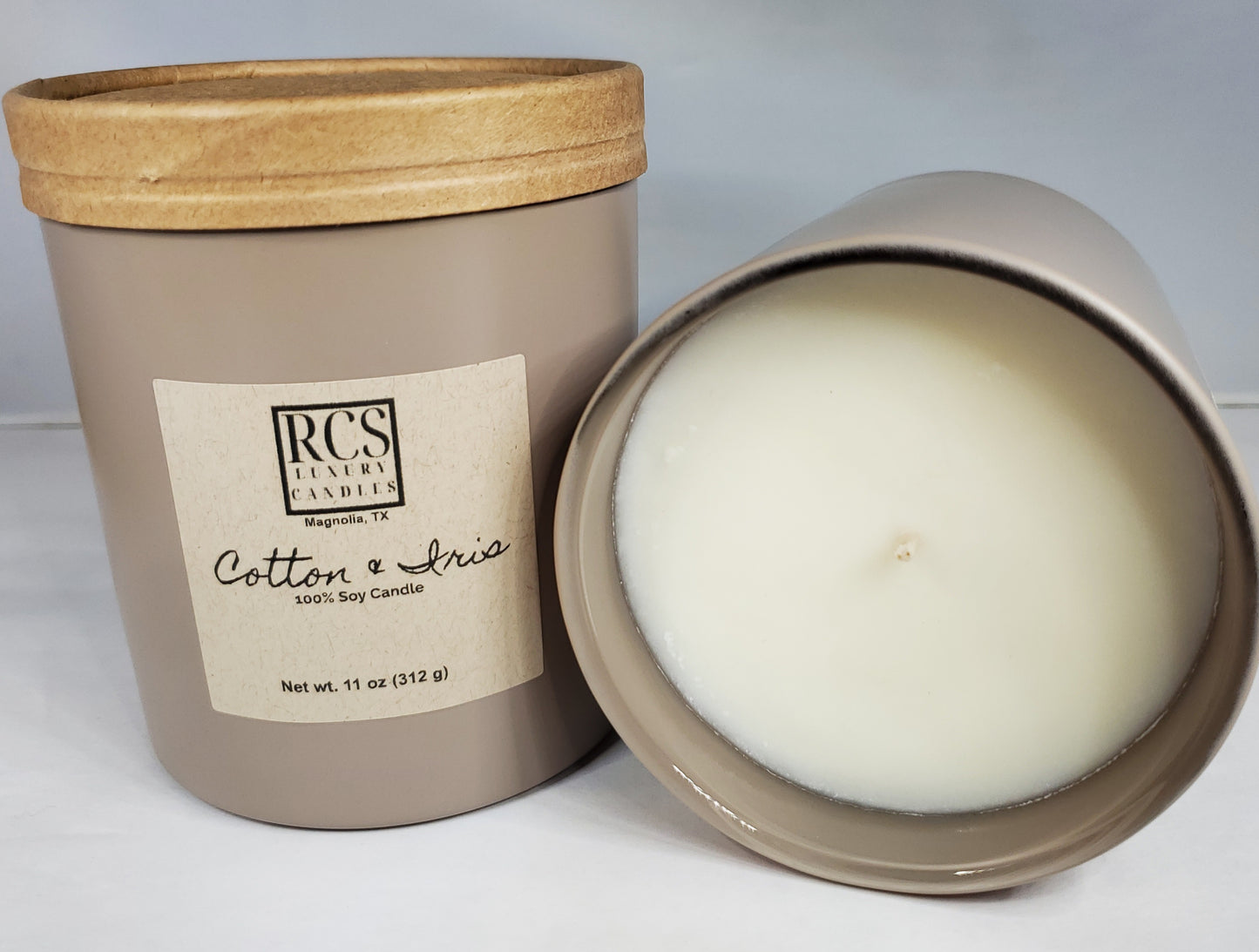 Cotton & Iris Soy Candle