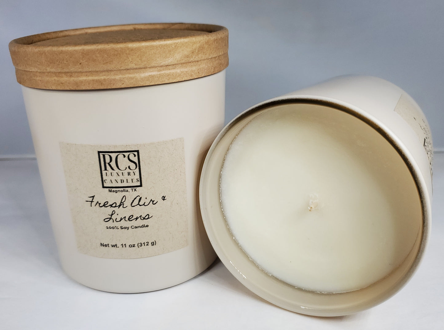 Fresh Air & Linens Soy Candle