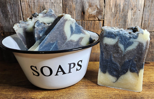 GROUNDED Bar Soap - with hemp & activated charcoal