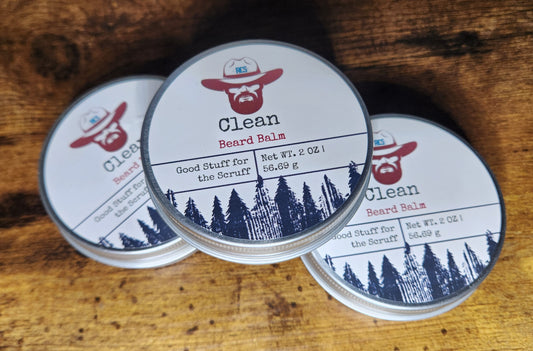 Clean– Beard Balm - Good Stuff for the Scruff