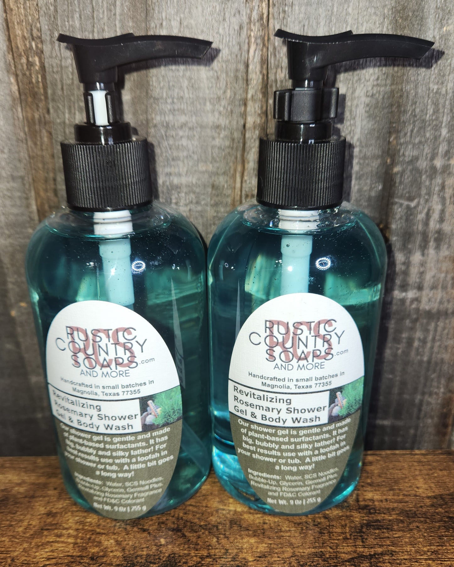 Revitalizing Rosemary Mint Shower Gel