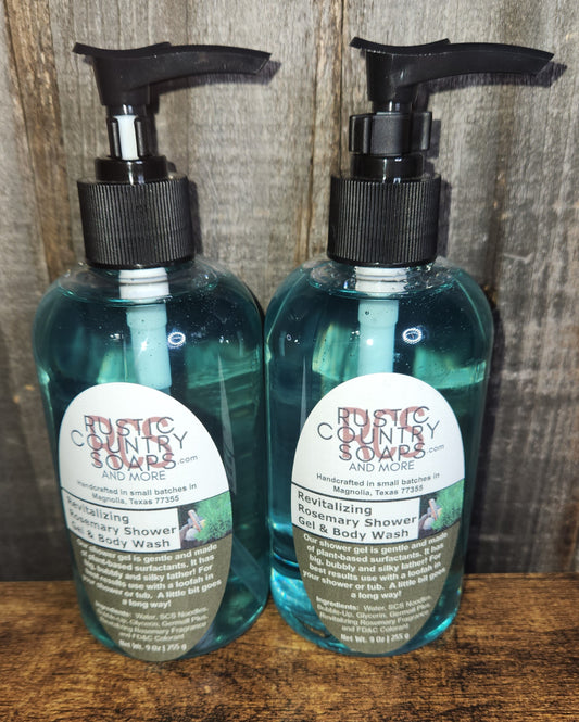 Revitalizing Rosemary Mint Shower Gel