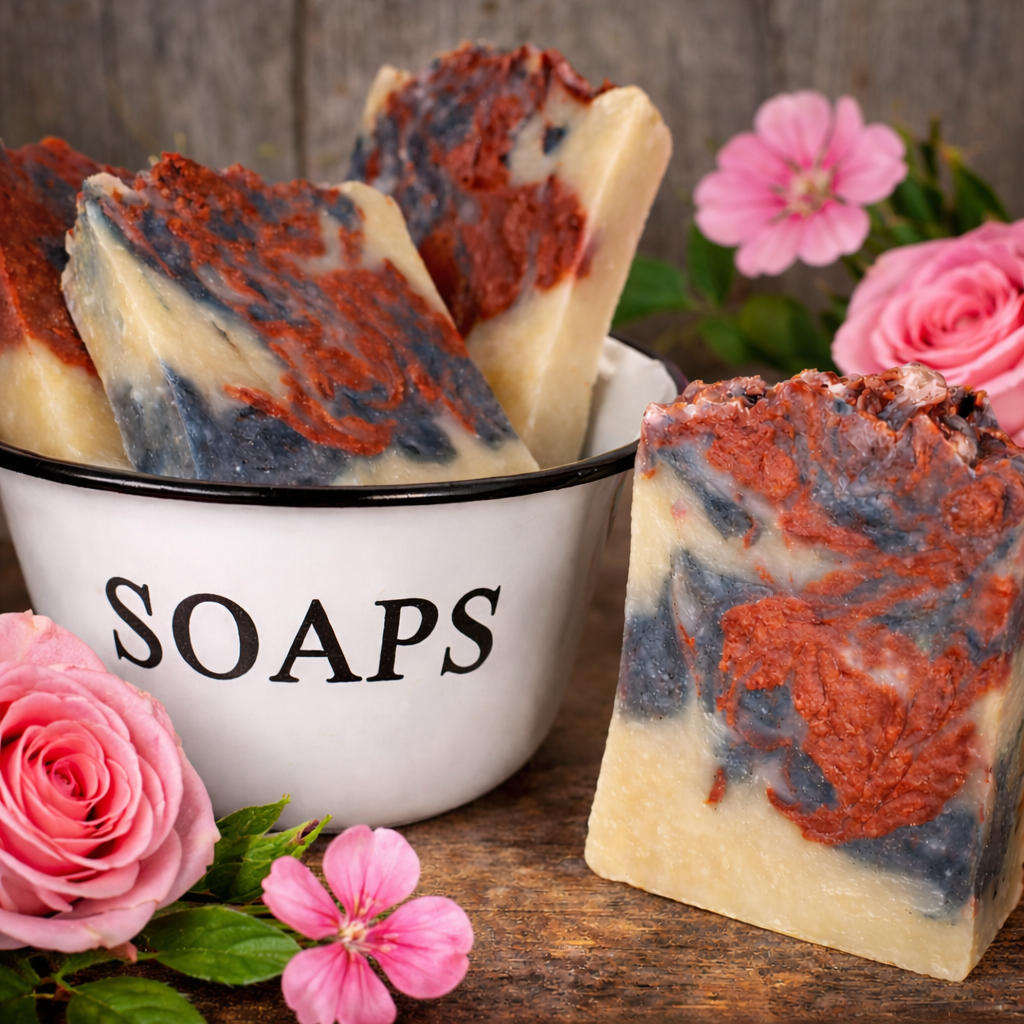 Charcoal & Rose Kaolin Clay