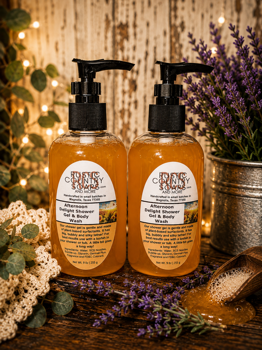 Afternoon Delight Shower Gel, Body Wash, Hand Soap
