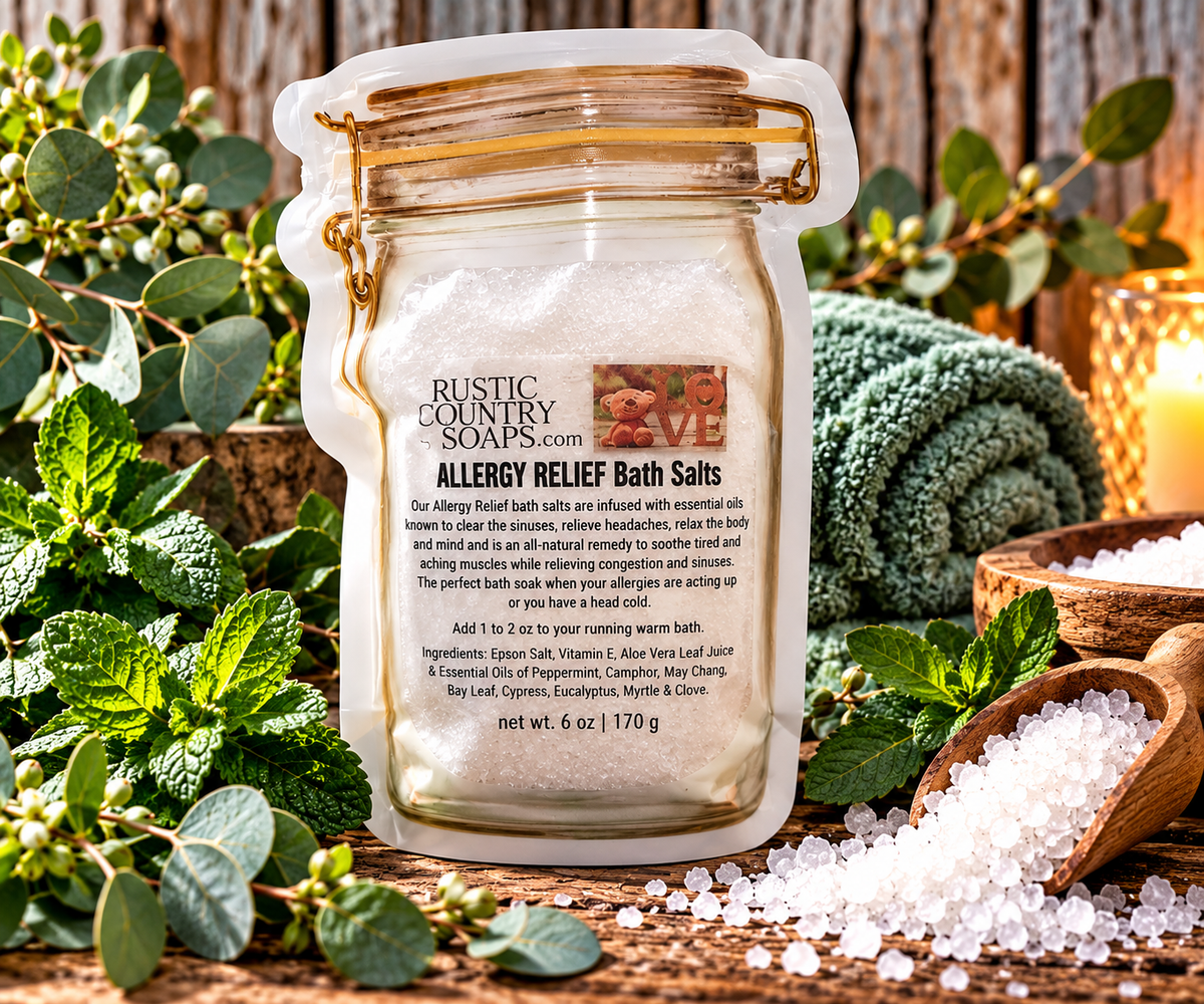Allergy Relief Bath Salts