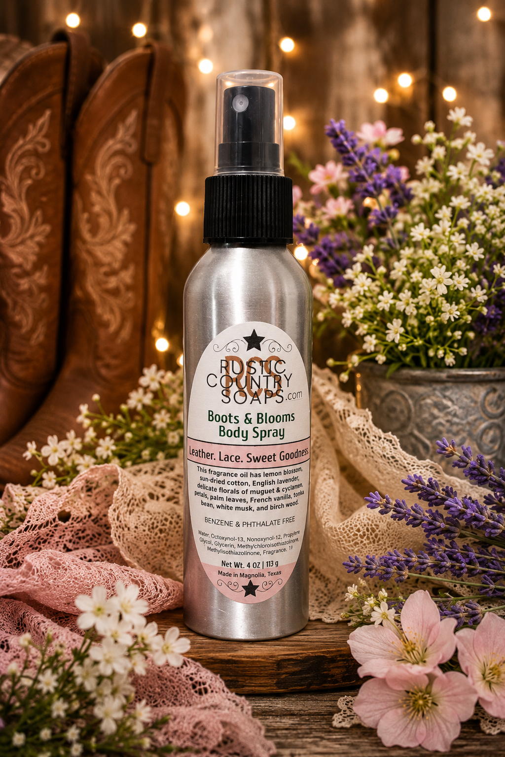 Boots & Blooms Body Spray