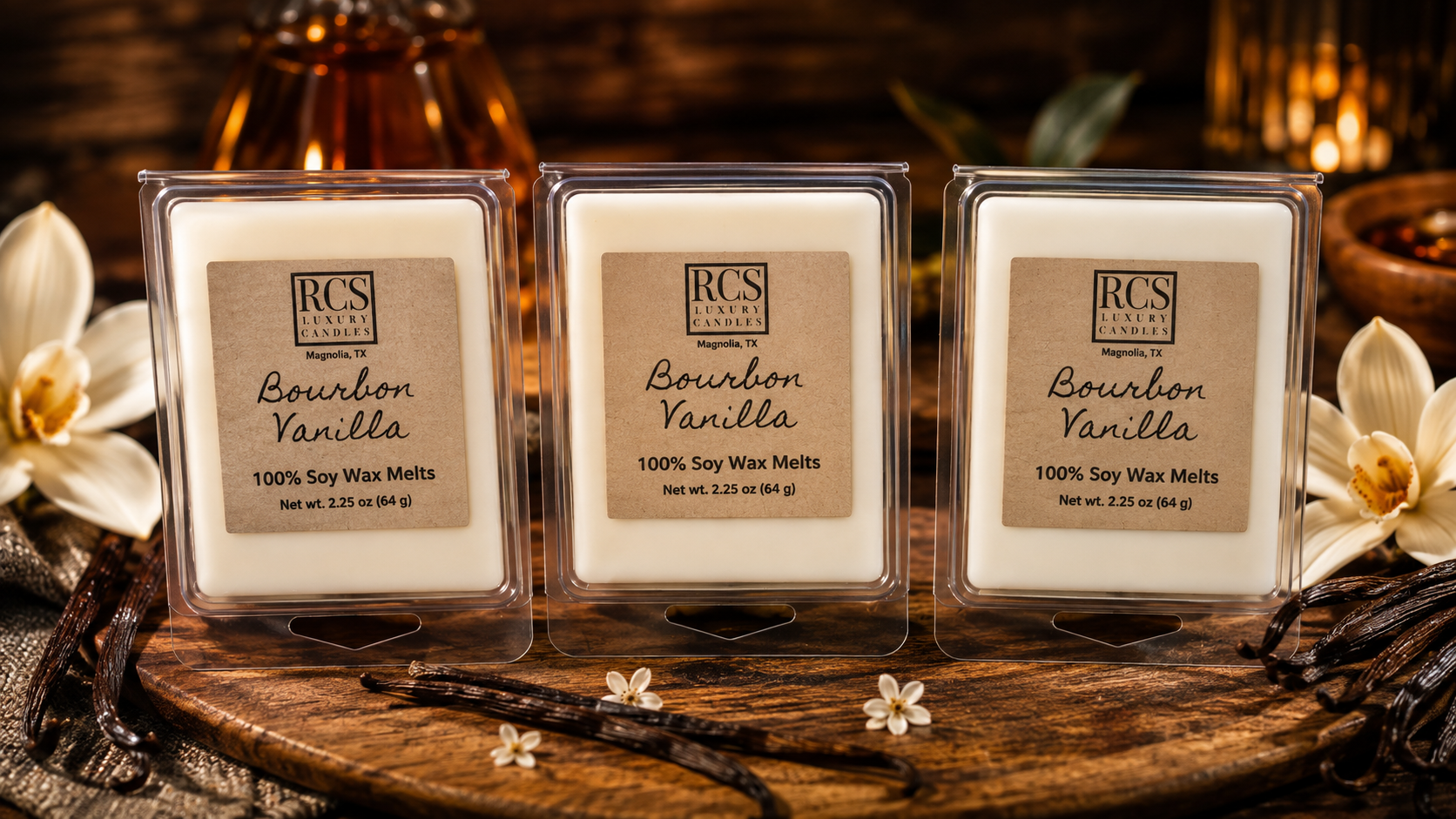 Bourbon Vanilla Wax Melts