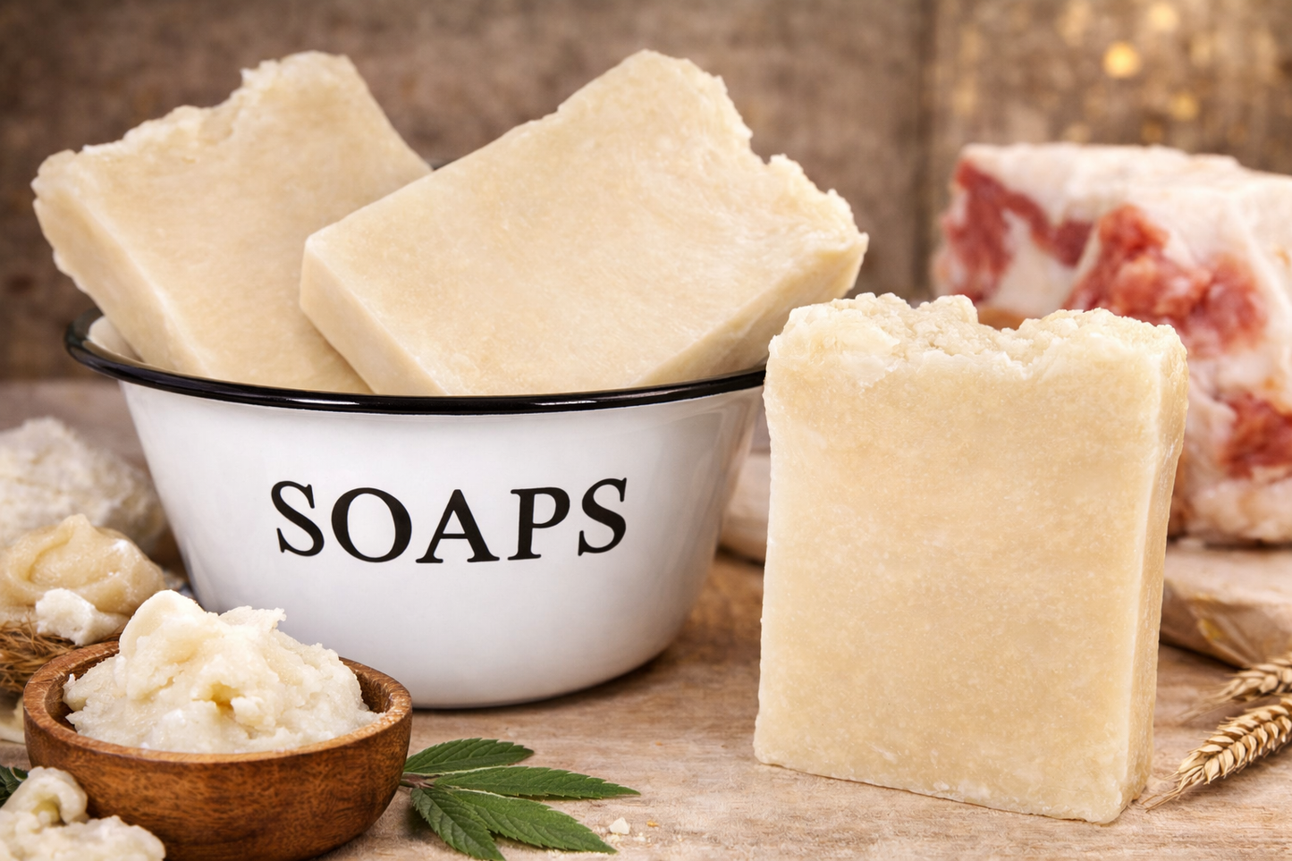 COMPLETELY NAKED Bar Soap - with tallow