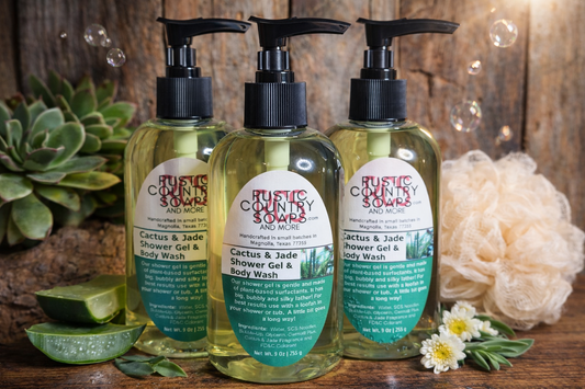 Cactus Flower & Jade Shower Gel • Body Wash • Hand Soap