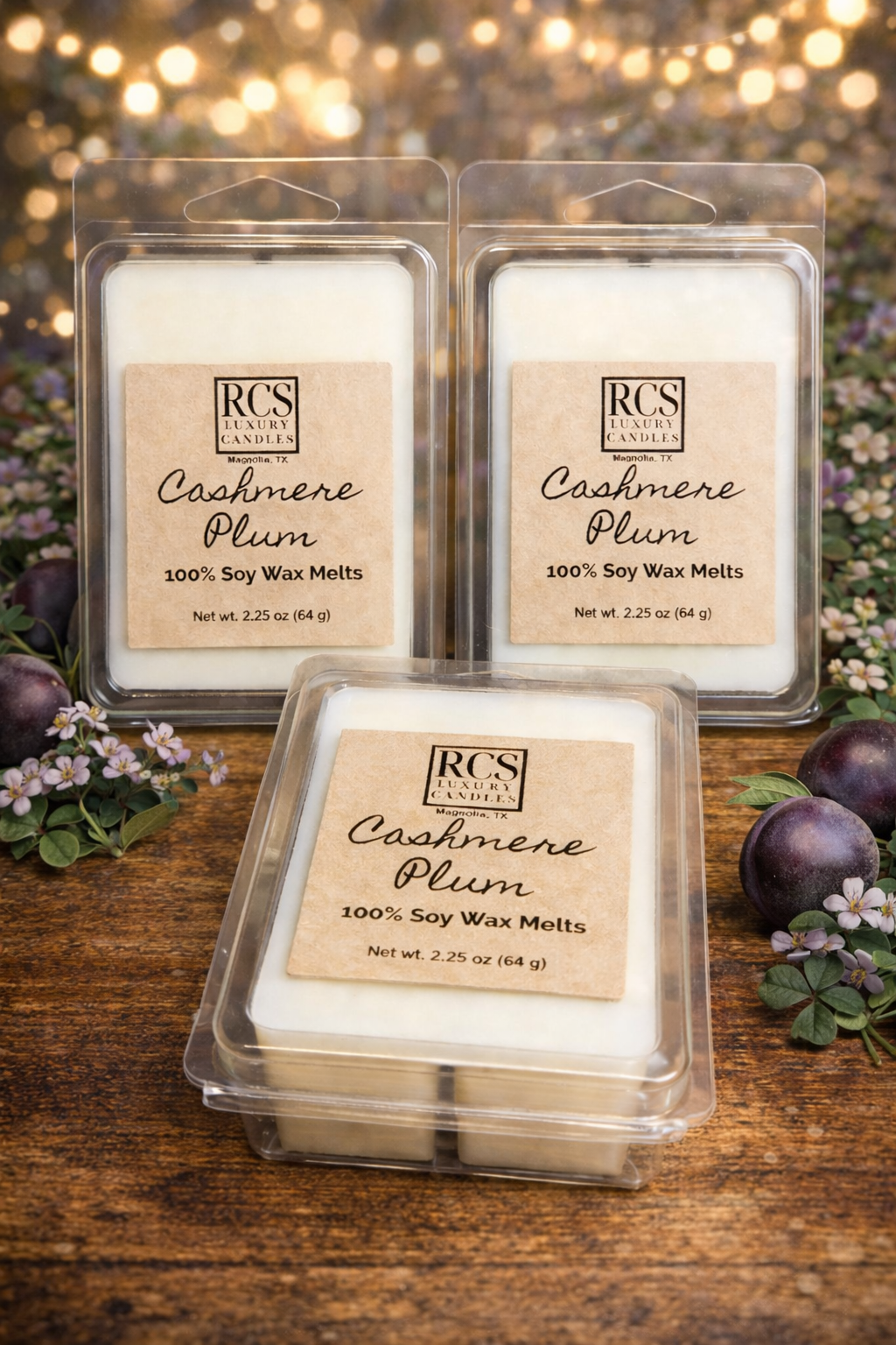 Cashmere Plum Wax Melts