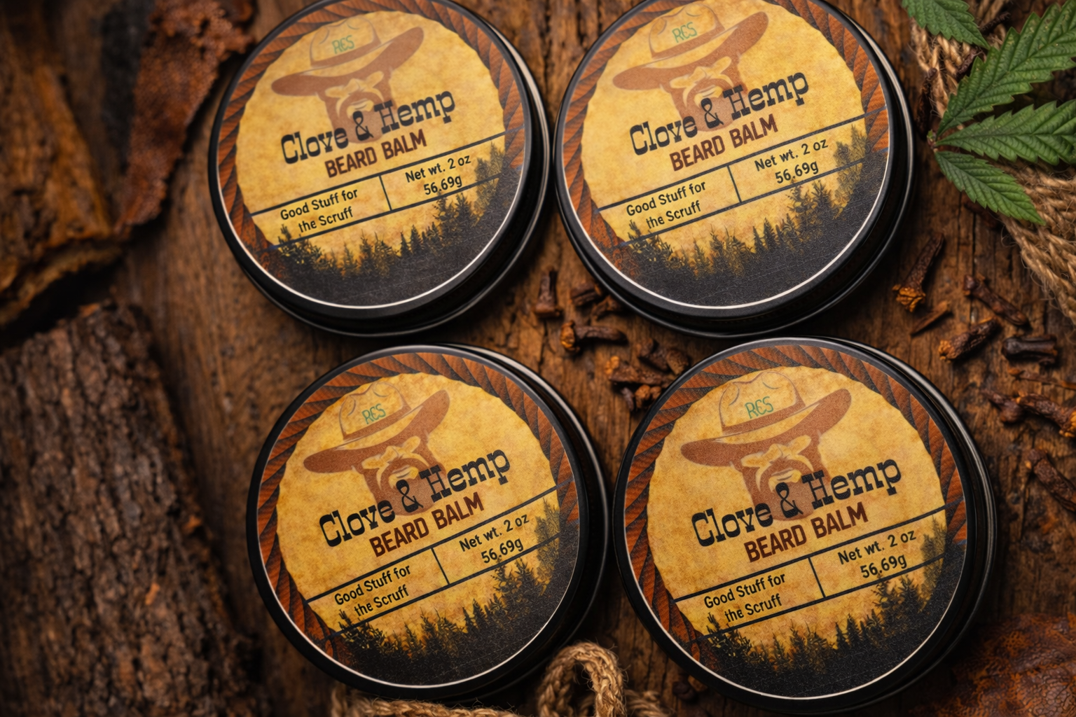 Clove & Hemp – Beard Balm