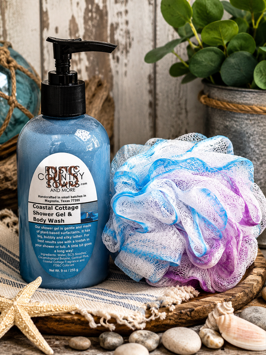 Coastal Cottage Shower Gel • Body Wash • Hand Soap