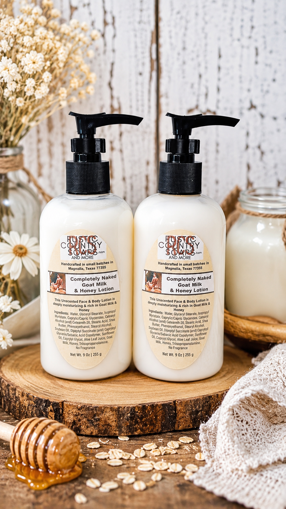 Completely Naked Goat Milk & Honey Lotion