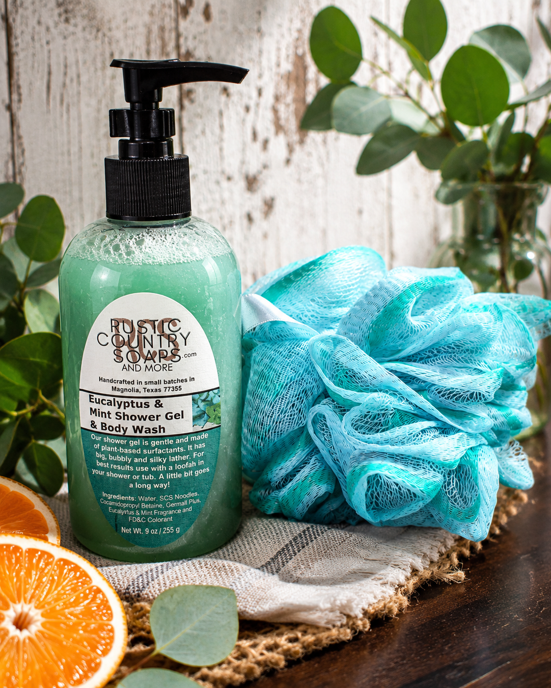 Eucalyptus & Mint Shower Gel • Body Wash • Hand Soap