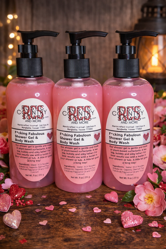 F'ing Fabulous Shower Gel • Body Wash • Hand Soap