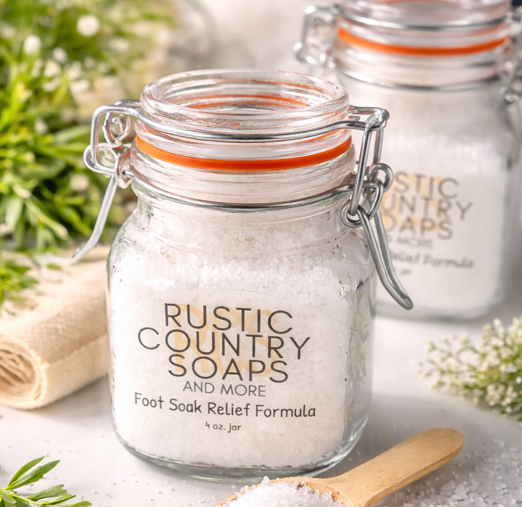 Foot Soak Bath Salts – Foot Relief Formula