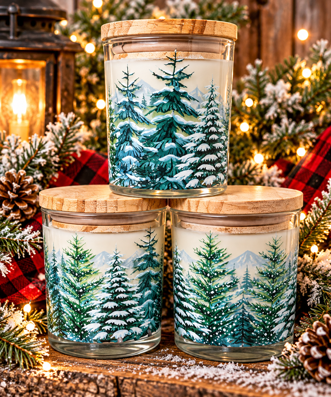 Fresh Mountain Snow Soy Candle 5.5 oz