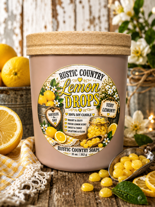 Lemon Drops Soy Candle 11 oz