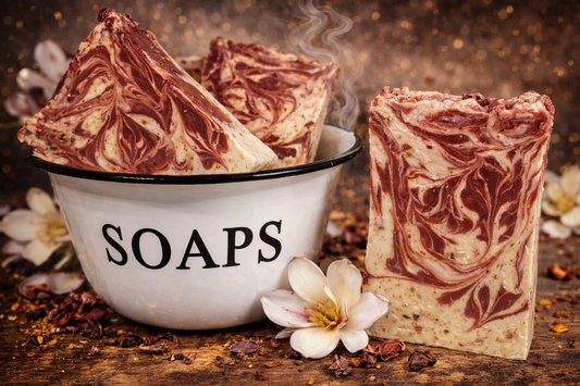 MAGNOLIA Bar Soap - with colloidal oats & flower buds