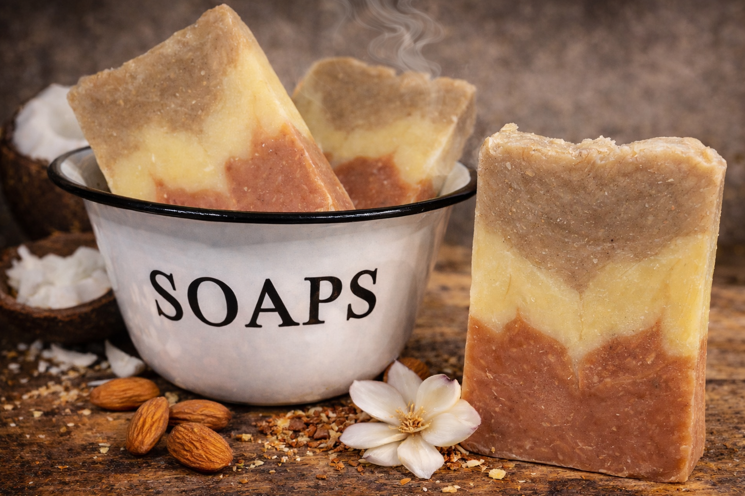 MEDITERRANEAN RENDEZVOUS Bar Soap - with clays & essential oils