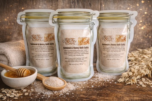 Oatmeal & Honey Bath Salts