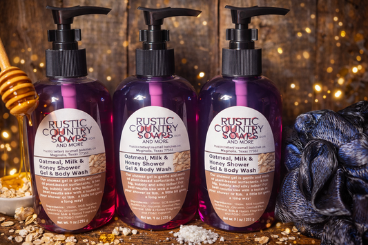 Oatmeal, Milk, Honey & Almond Body Wash