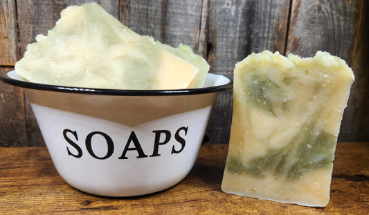 OUTBACK BAR SOAP - with Eucalyptus & Lime Essential Oils