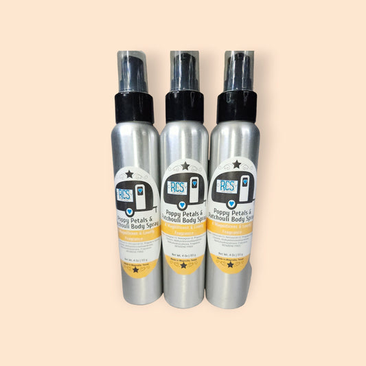 Poppy Petals & Patchouli Body Spray