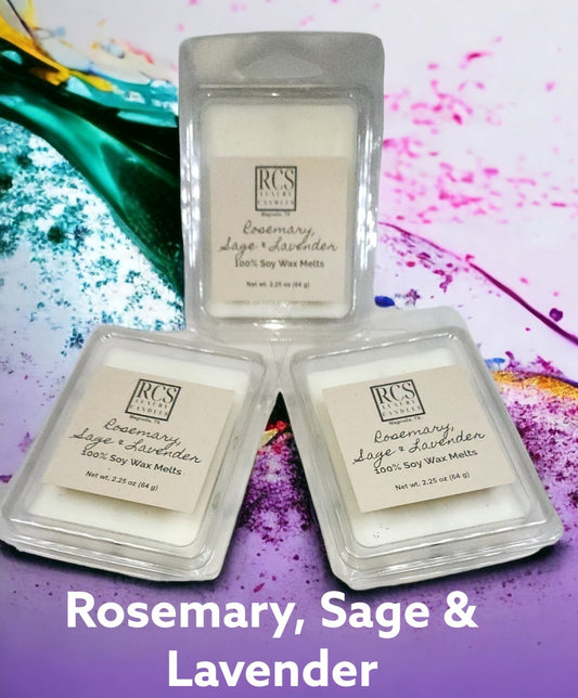 Rosemary, Sage & Lavender Wax Melts