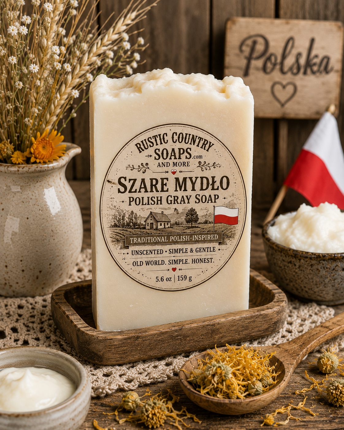 Szare Mydło — Polish Gray Soap