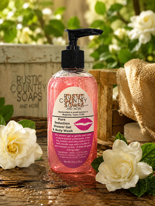 Pure Seduction Shower Gel • Body Wash • Hand Soap